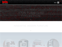 Tablet Screenshot of iconfurniturecollection.com